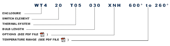 weksler temperature switch model breakdown WT4